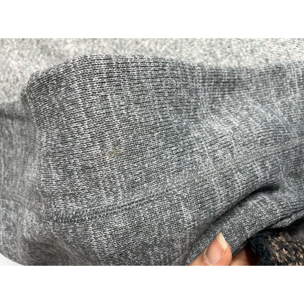Patagonia Gray Fleece Quarter Zip Pullover Recycled Worn Wear Small - Picture 7 of 7